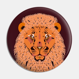 leo pink Pin