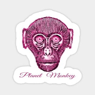 Bored Ape on Planet Monkey Magnet