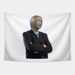 Stonks Meme Tapestries Teepublic Au