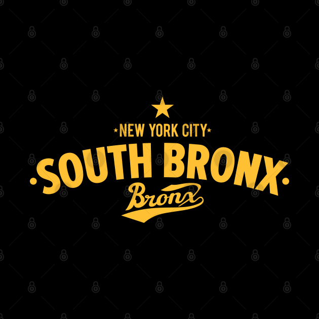 New York - South Bronx Lettering - Bronx Apparel by Boogosh