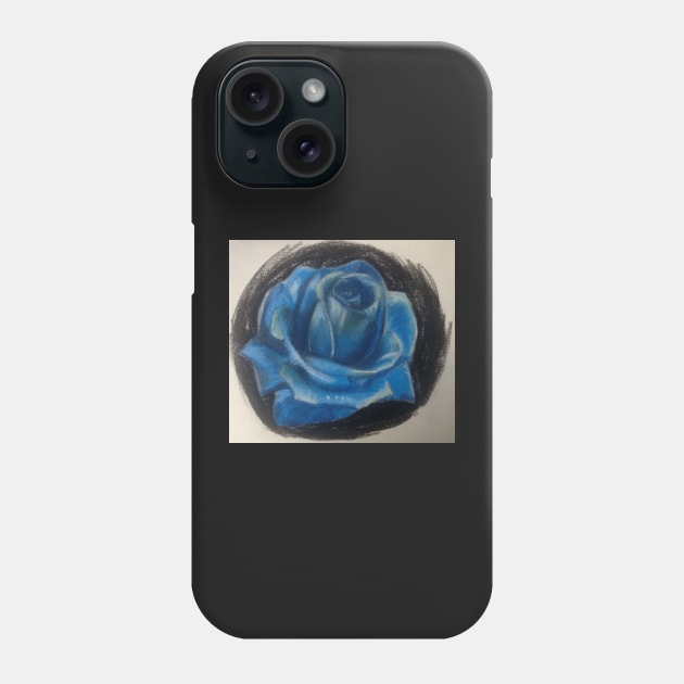 blue rose Phone Case by rodrigom