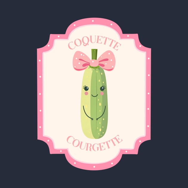 Coquette Courgette by IllustrasAttic