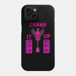 Loud Music - Rock Music - Crank It Up Phone Case