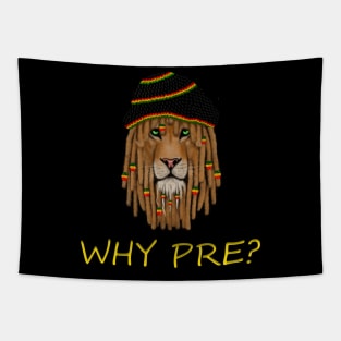 Rasta Lion/Dread Locks, Funny Jamaican Slogan Tapestry