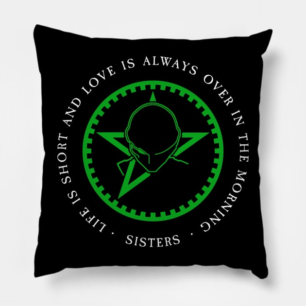 the sisters of mercy Pillow by Stephensb Dominikn