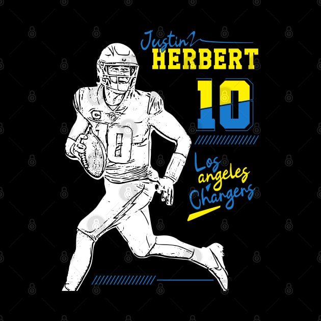 Justin herbert || los angeles chargers by Aloenalone