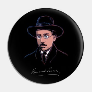 Fernando Pessoa-Portuguese poet,poetry,Portugal Pin