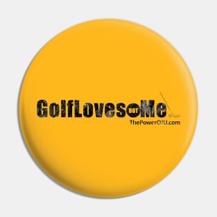 GolfLoves dot Me Pin