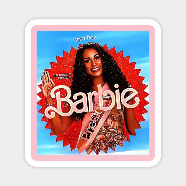 President Barbie Magnet by M.I.M.P.