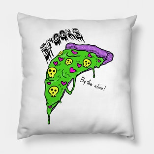 Spooks by the slice! Pillow