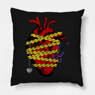 The heart of Broadchurch Pillow
