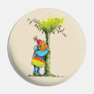 Rooted in Love: Earth Day 2024 Tree Hugger Pin