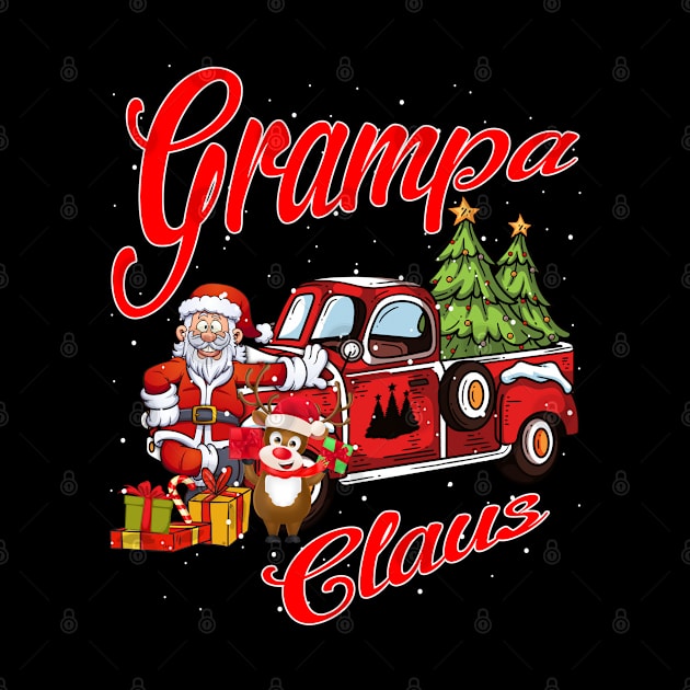 Grampa Claus Santa Car Christmas Funny Awesome Gift by intelus