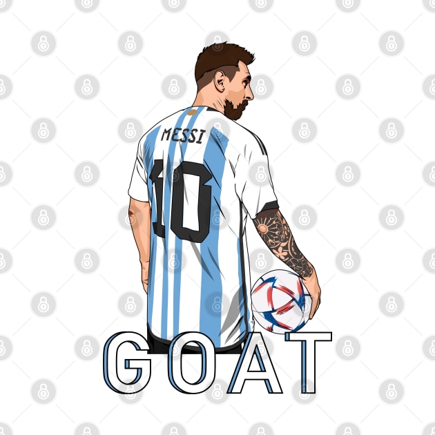 MESSI by origin illustrations