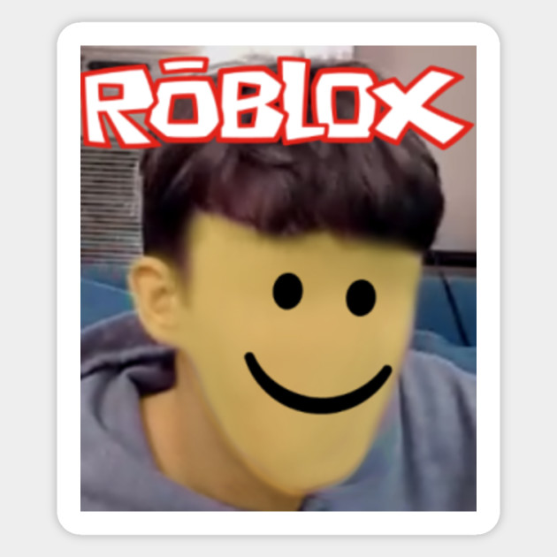 Roblox Couch Productions Roblox Sticker Teepublic - still chill face roblox sticker teepublic