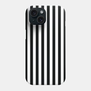 Black vertical stripes Phone Case