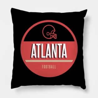 Atlanta retro football Pillow