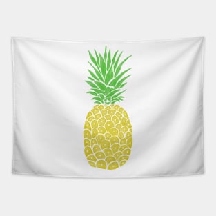 Pineapple Watercolor Tapestry