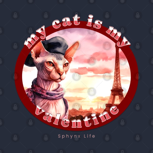 My French Valentine Cat Sphynx Life 0FS by catsloveart