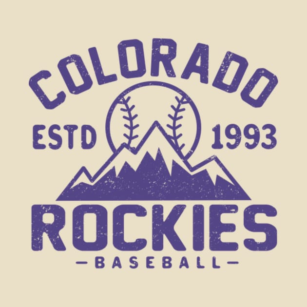Retro Colorado Rockies