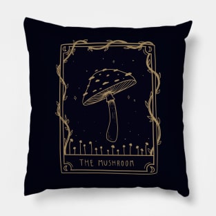 The Mushroom | Tarot Card series Pillow