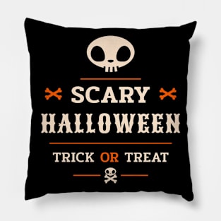 Scary Halloween - Trick or Treat Pillow