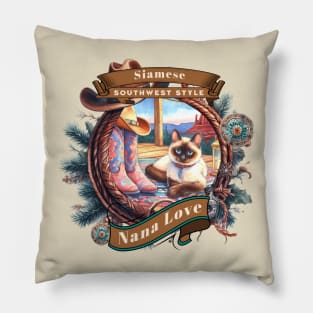 Southwest Sedona Country Cat Nana Love 5CZ Pillow