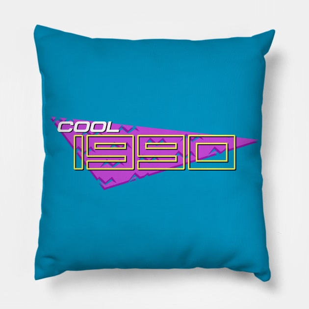 Cool 1990 Pillow by Midgetcorrupter