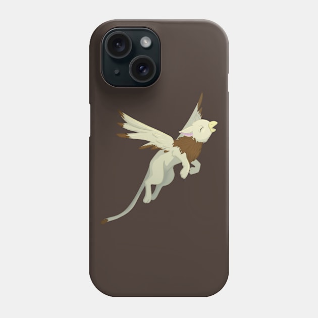 Flying Griffin Phone Case by Anathar