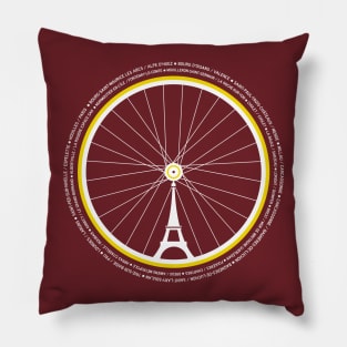 Tour de France STAGES Pillow