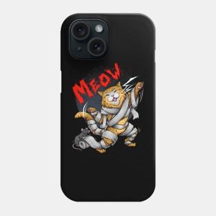 Curse of the Mummy cat Phone Case