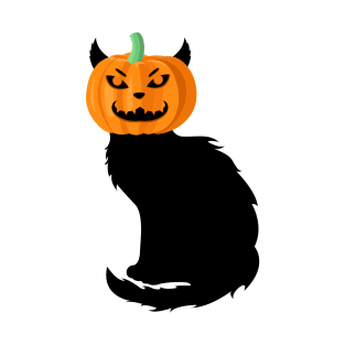 Cat pumpkin halloween 2 T-Shirt