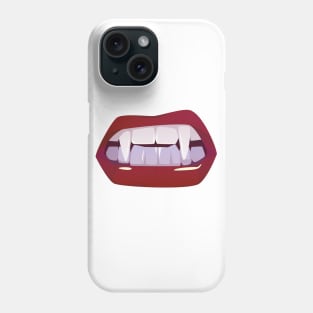 A Vampire Smile Graphic illustration Phone Case