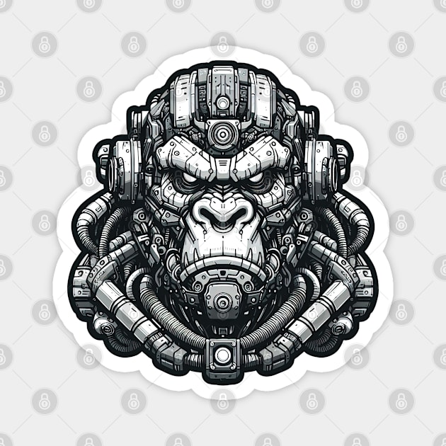 Mecha Apes S01 D18 Magnet by Houerd