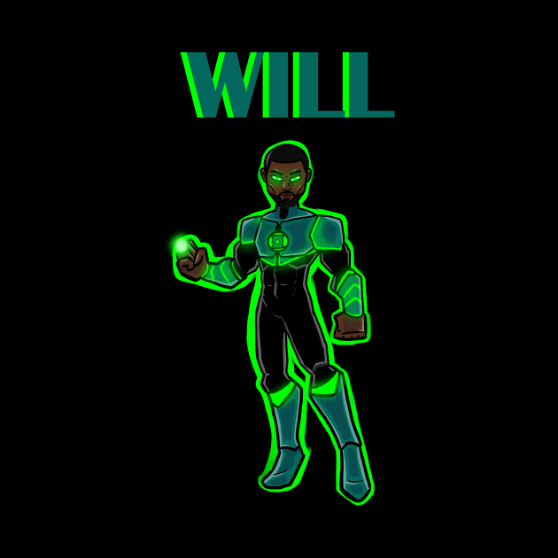 Green Lantern (John Stewart) by Noah Wilson designs.