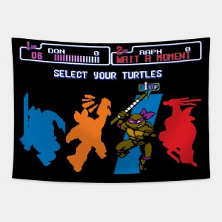 Select Your Turtles V1 Tapestry