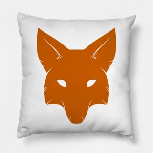 F O X - Orange Pillow