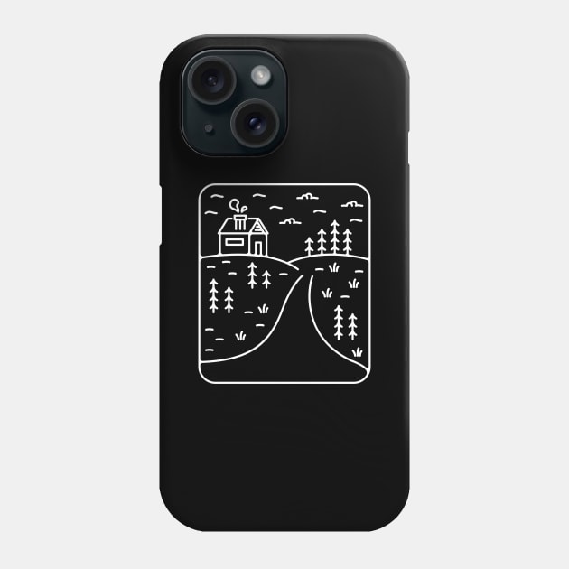 rural atmosphere Phone Case by teeszone_design