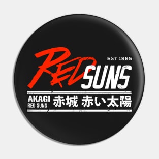 Initial D - RedSuns Pin