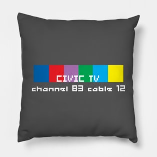 Videodrome Civic TV Pillow