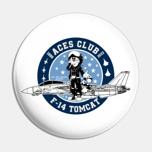 Grumman F-14 Tomcat - Aces Club 1986/2022 - 5 kill - Blue Pin