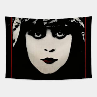 THEDA BARA - Vampire - Purgatory's Ivory Angel Tapestry