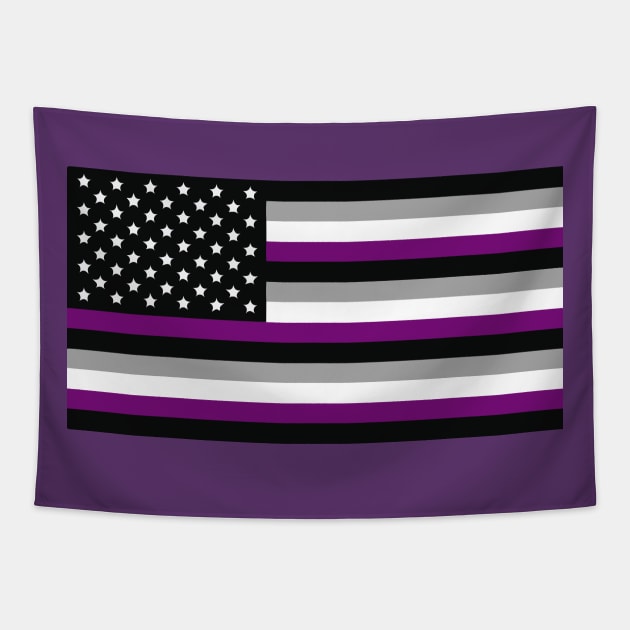 united states of asexual Tapestry by remerasnerds