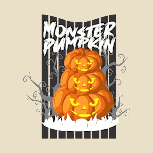 Monster Pumpkin T-Shirt