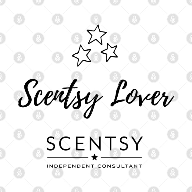 Scentsy lover with stars and scentsy independent consultant logo by scentsySMELL