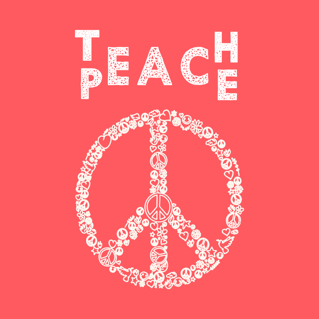 Teach Peace by Hamjam