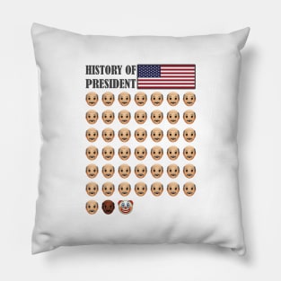 history of US president Pillow