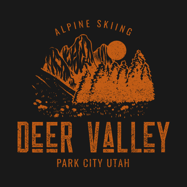 DEER VALLEY PARK CITY UTAH by Cult Classics