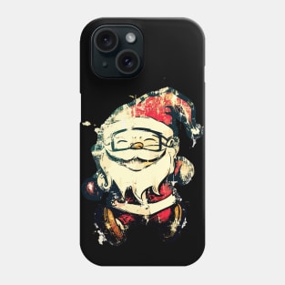 Christmas Santa Vintage Street Art Phone Case