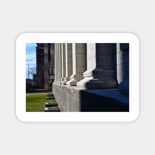 Ionic Column Feet, Dayton Courthouse Magnet